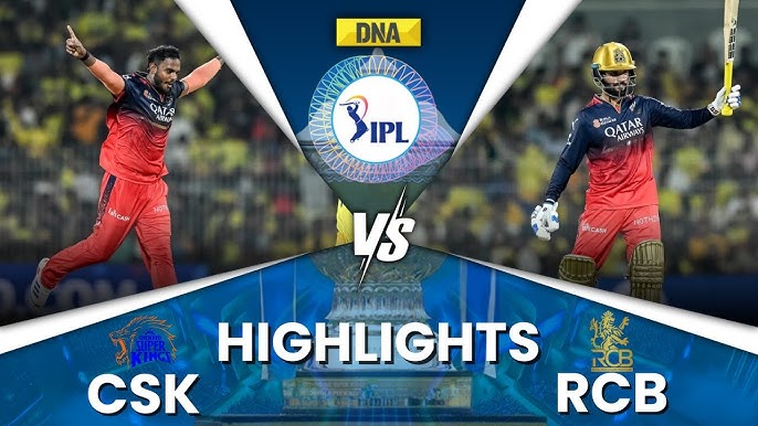 CSK vs RCB Highlights